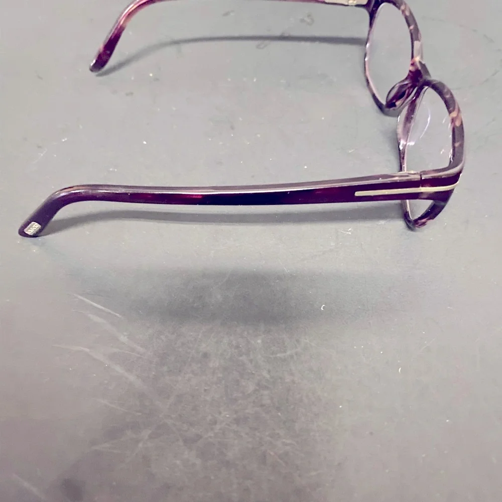 Stylish Tom Ford Burgundy Eyeglasses/Frames